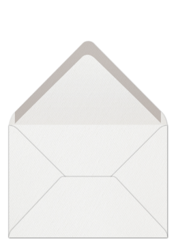 Svadobná obálka v sete Craft minimal